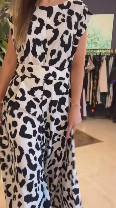 Leopard Print Jumpsuit