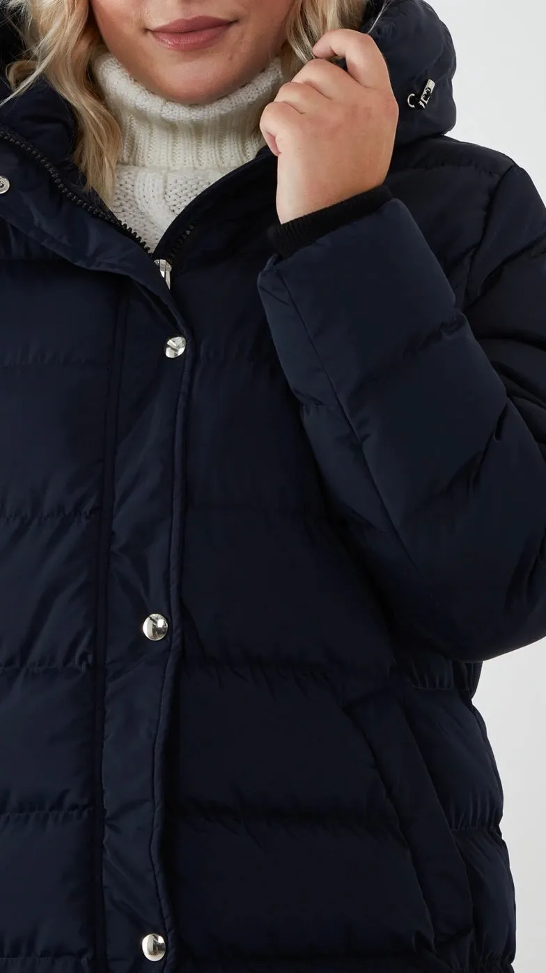 Longline Puffer Jacket
