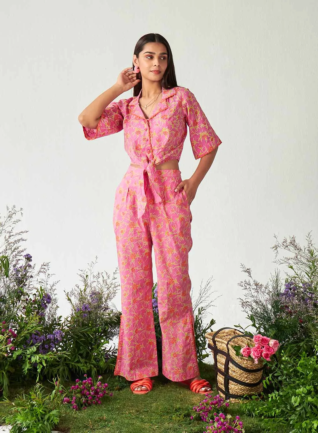 Luna Hand Block Pants