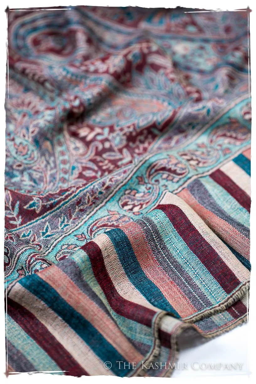 Milena Paisley Reversible Kashmir Wool Scarf