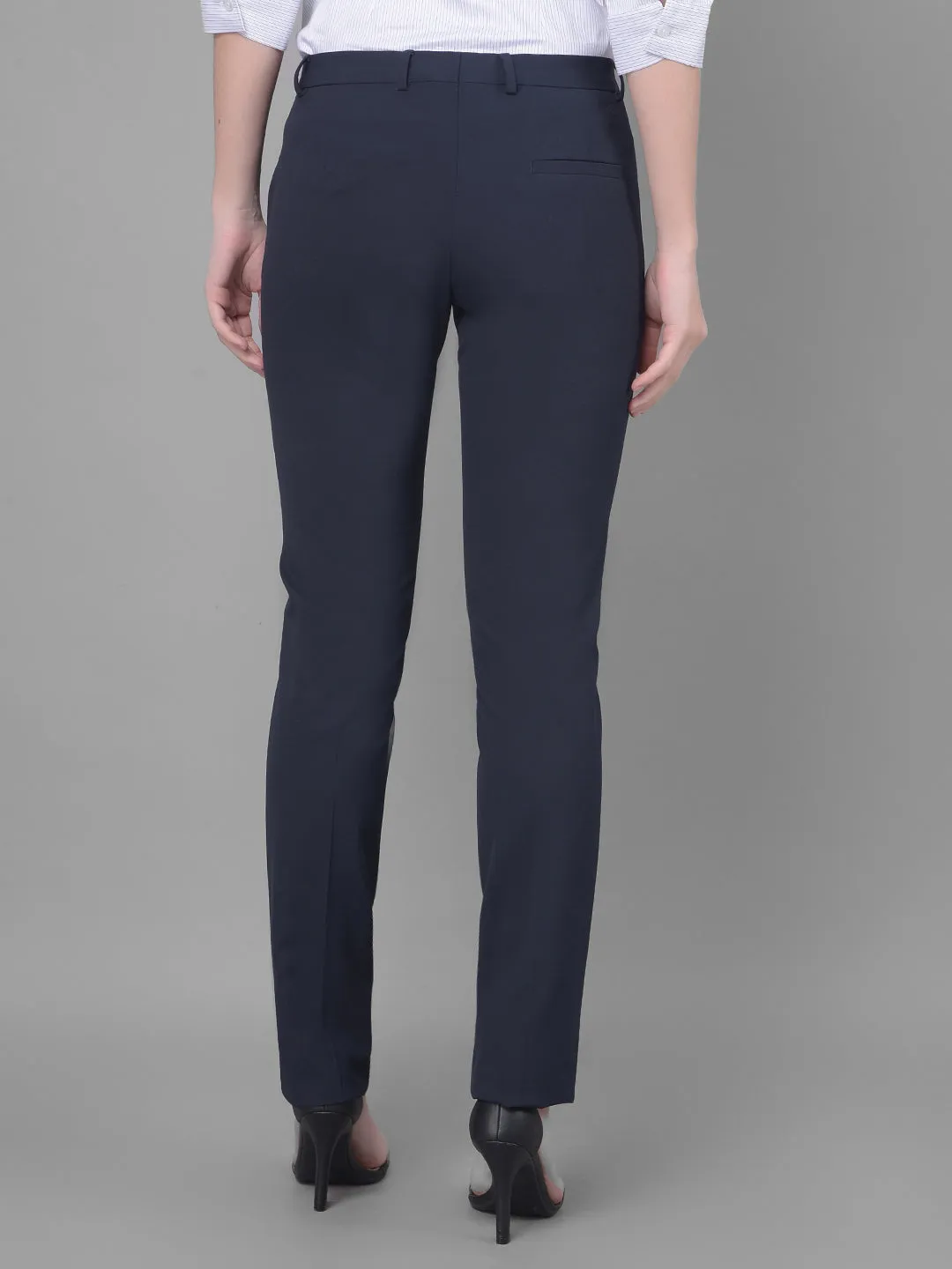 Navy Blue Chinos Trousers