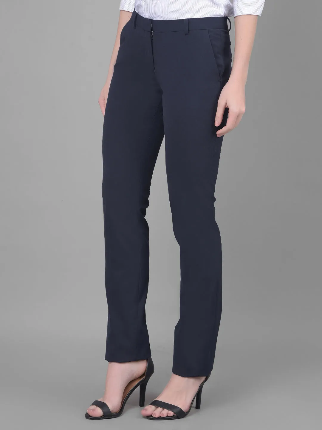Navy Blue Chinos Trousers