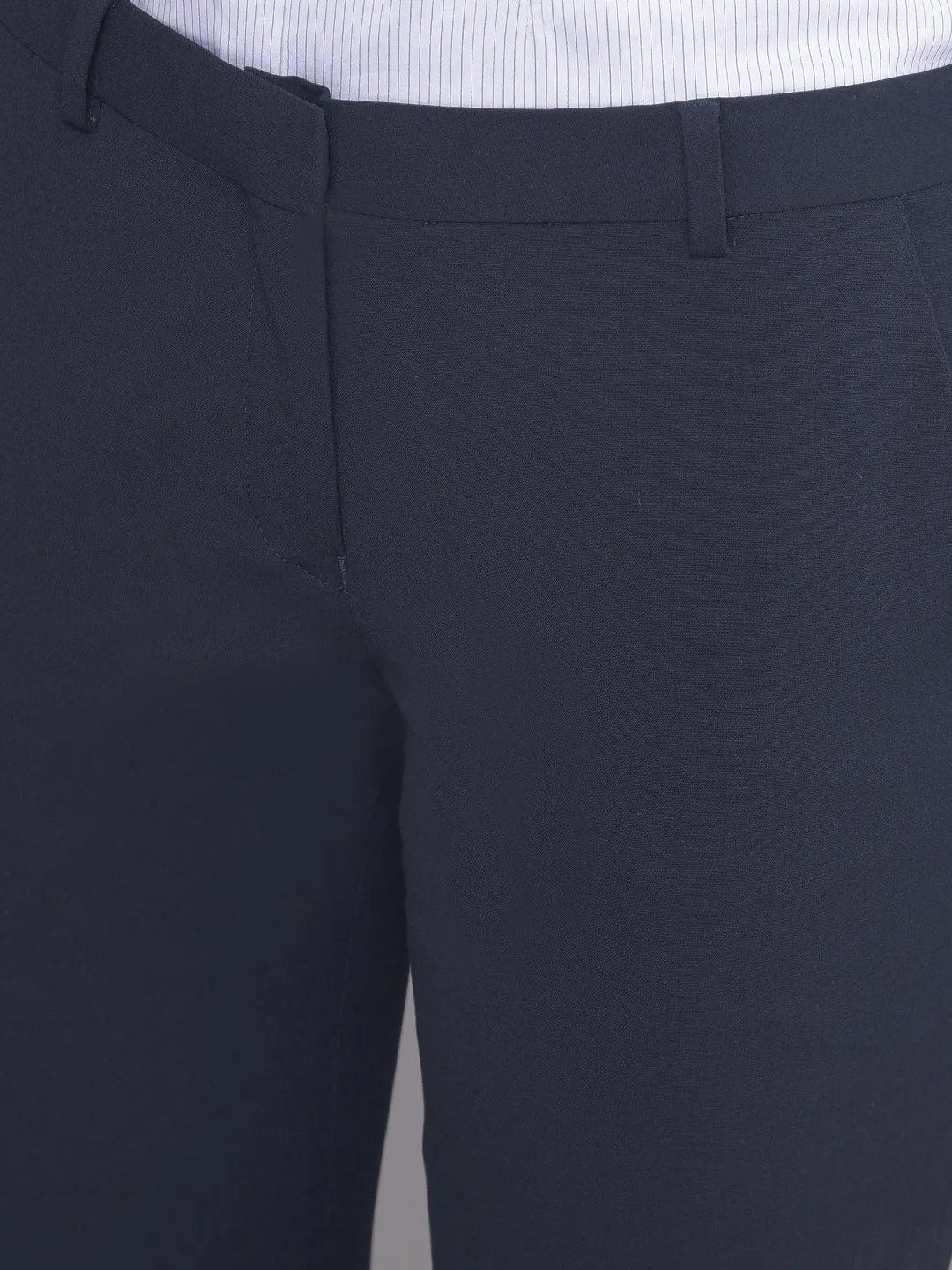 Navy Blue Chinos Trousers