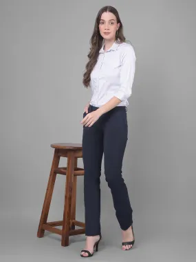 Navy Blue Chinos Trousers