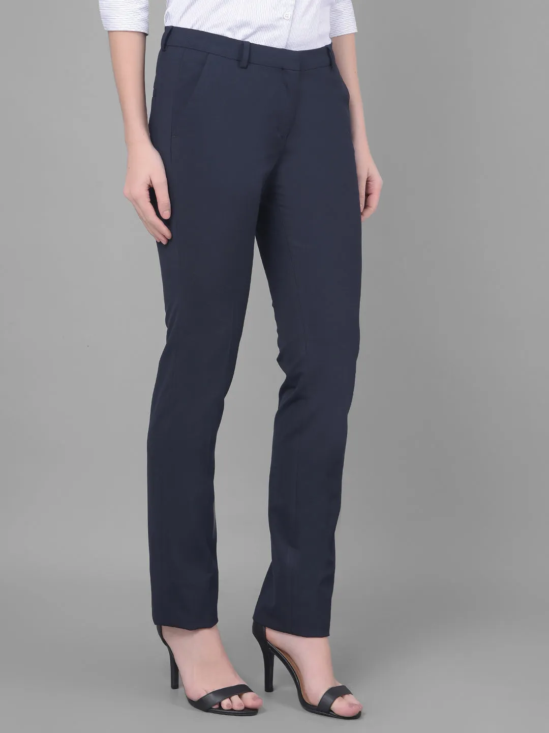 Navy Blue Chinos Trousers