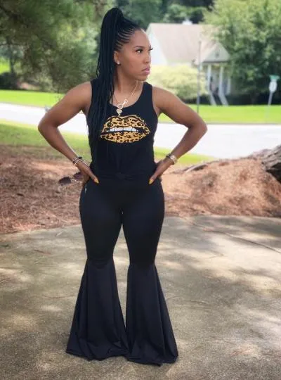 Onyx Flared Leggings