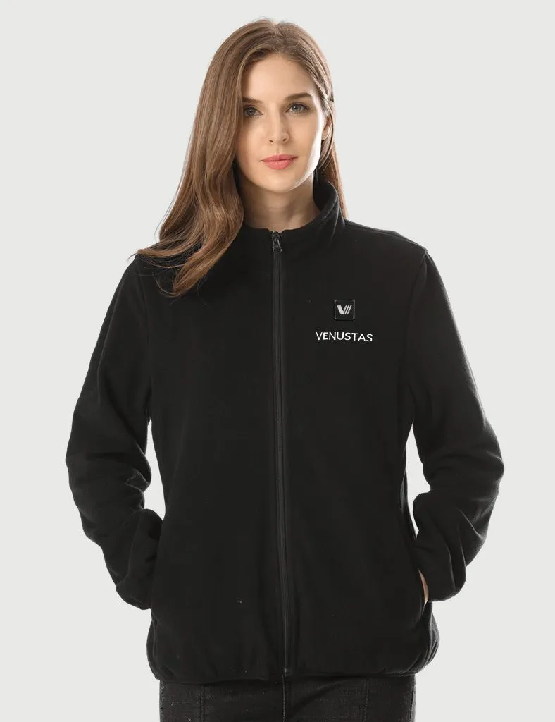 [Open Box] Women’s Heated Fleece Jacket 7.4V (Belly Heating), W2136 Core  [M,L,XL,2XL]