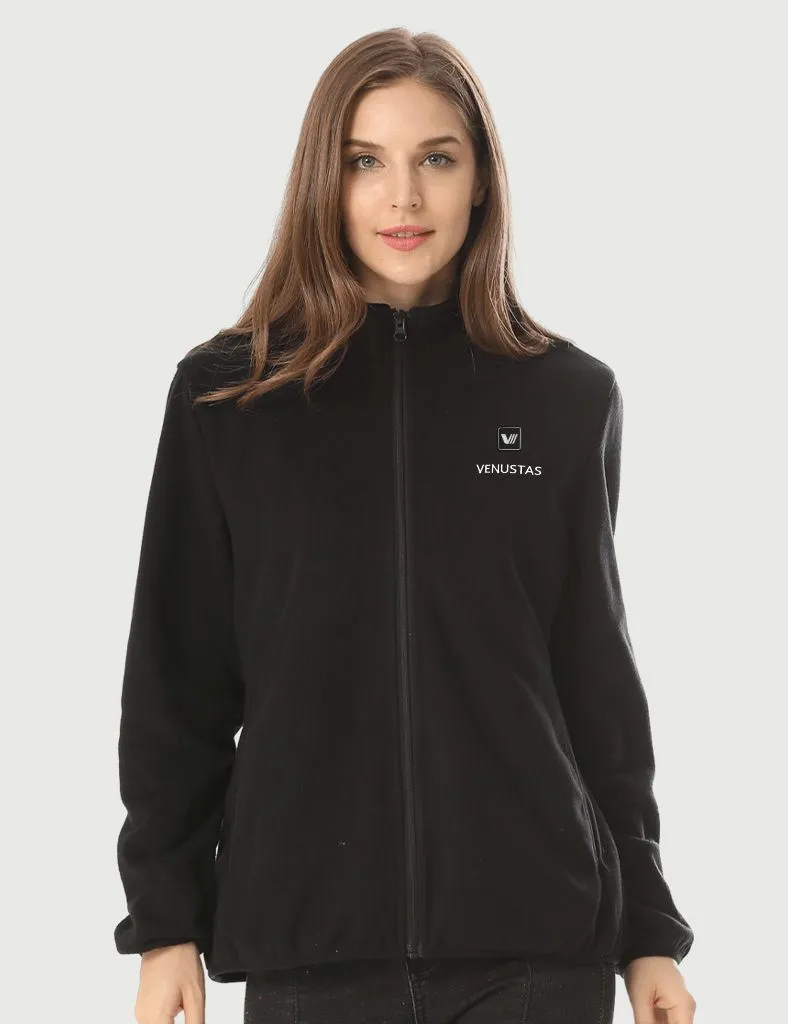 [Open Box] Women’s Heated Fleece Jacket 7.4V (Belly Heating), W2136 Core  [M,L,XL,2XL]