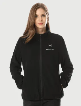 [Open Box] Women’s Heated Fleece Jacket 7.4V (Belly Heating), W2136 Core  [M,L,XL,2XL]