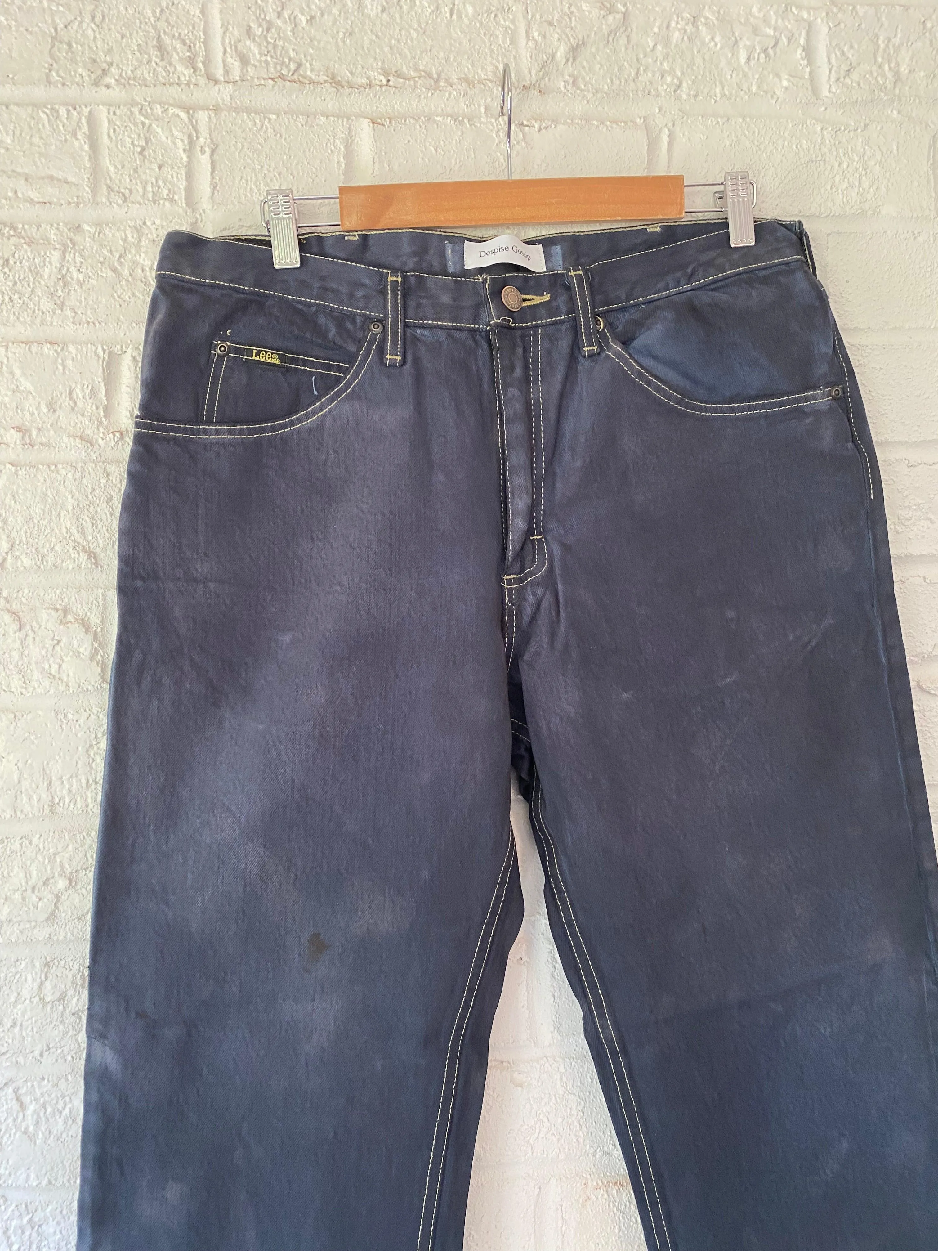 Overdyed Flared Denim | 35