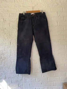Overdyed Flared Denim | 35