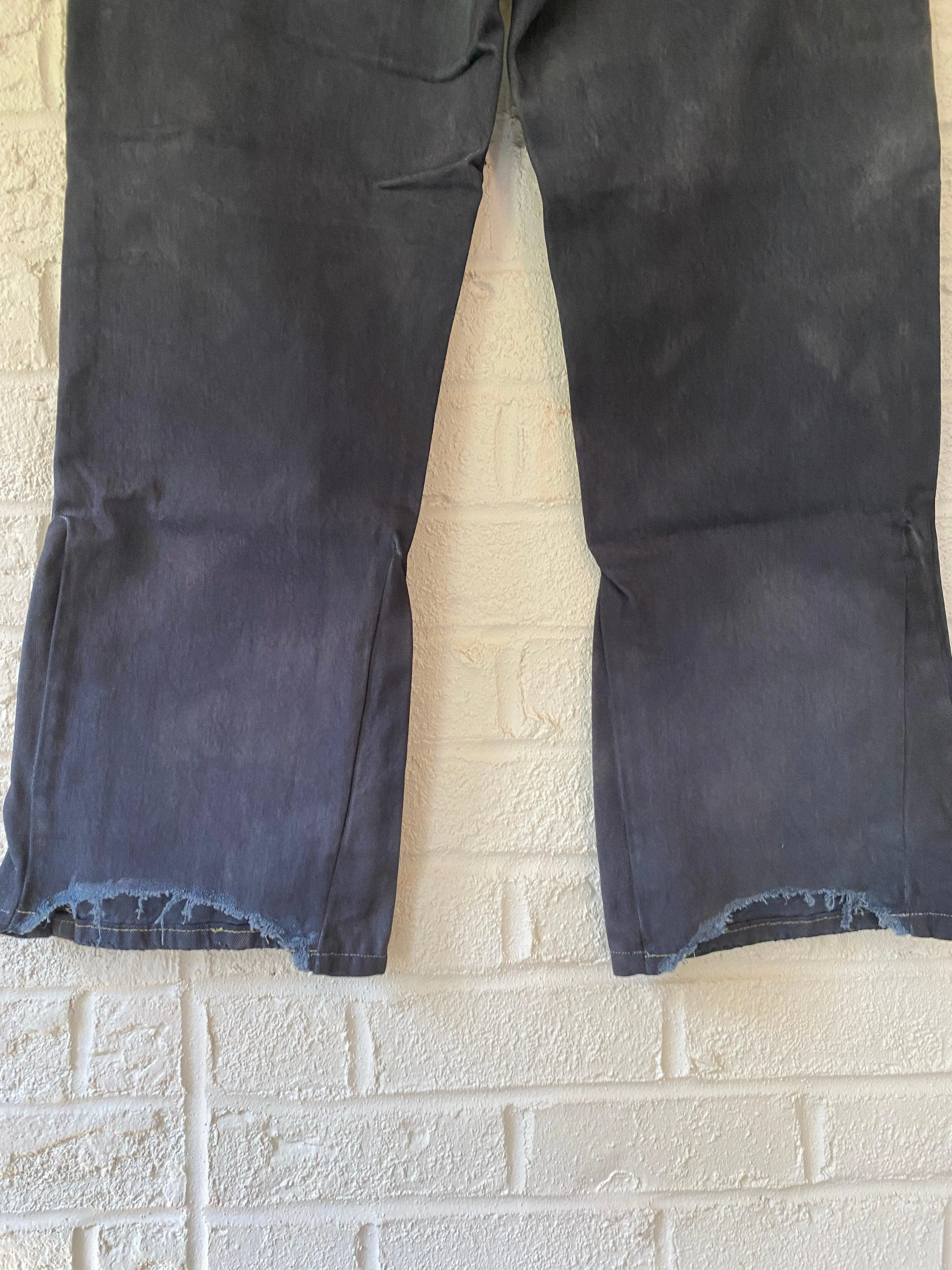 Overdyed Flared Denim | 35