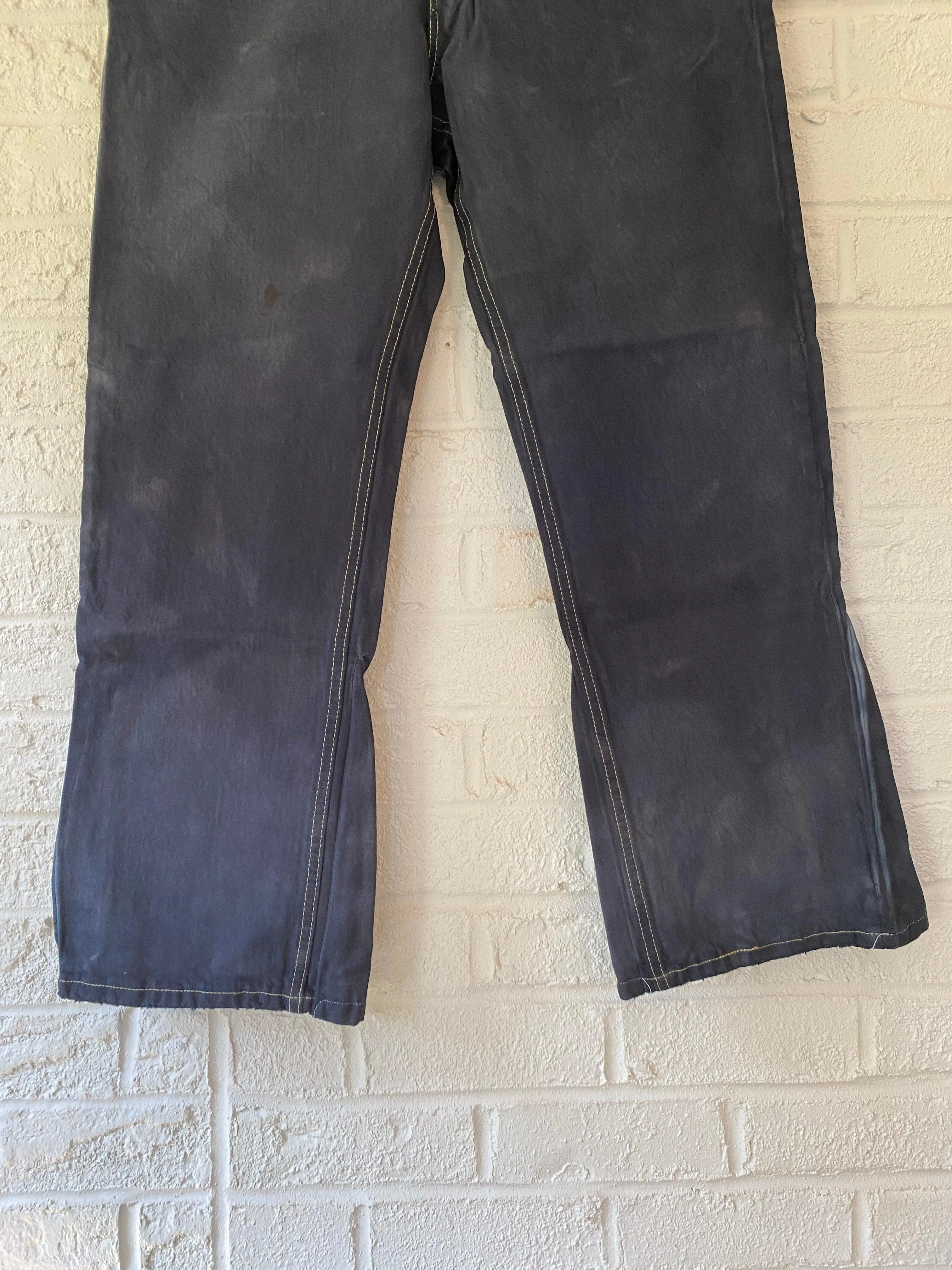 Overdyed Flared Denim | 35