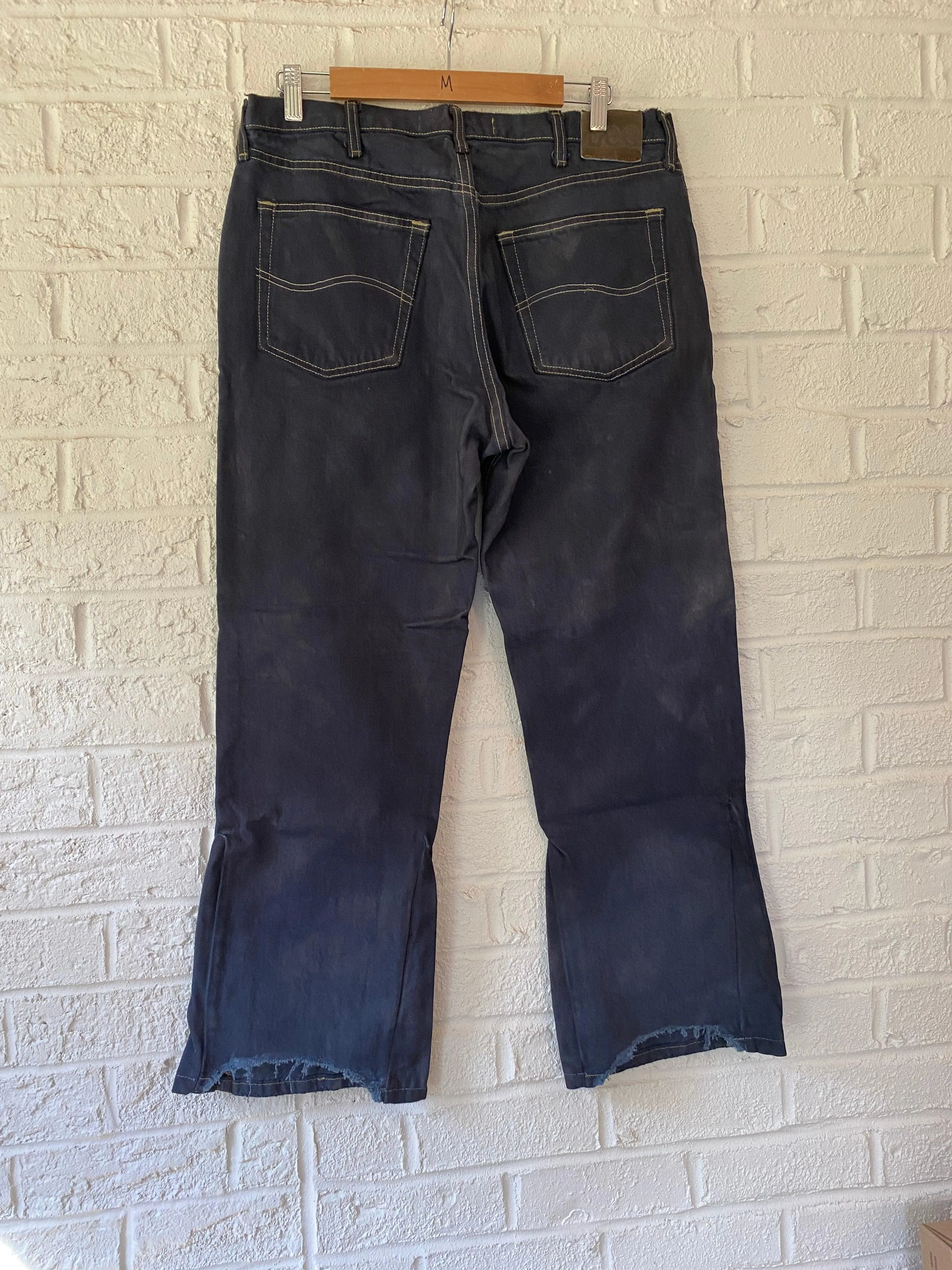 Overdyed Flared Denim | 35