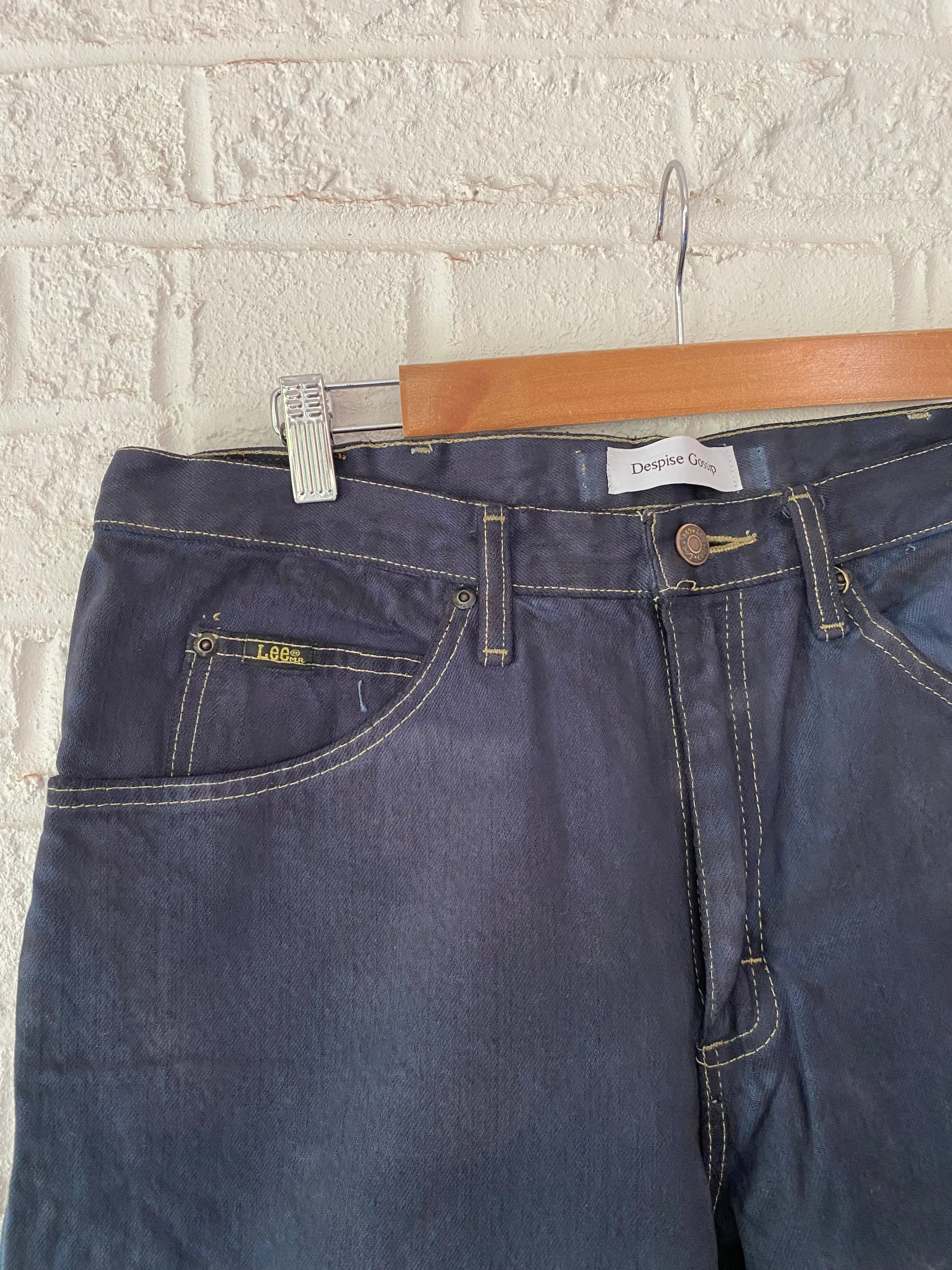 Overdyed Flared Denim | 35