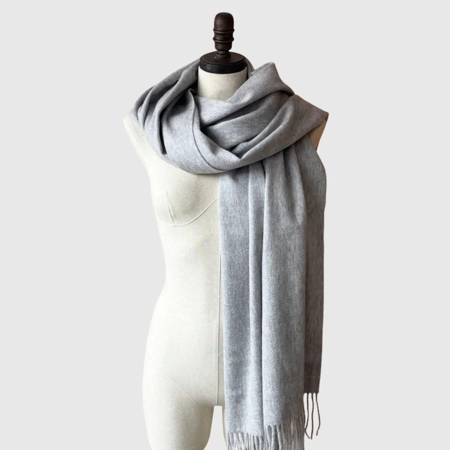 Oversized lambswool wrap | 16 Colors | Wool Shawl