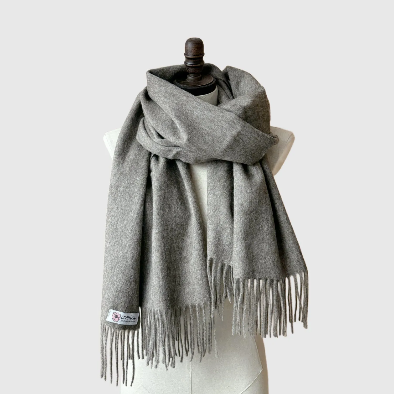 Oversized lambswool wrap | 16 Colors | Wool Shawl