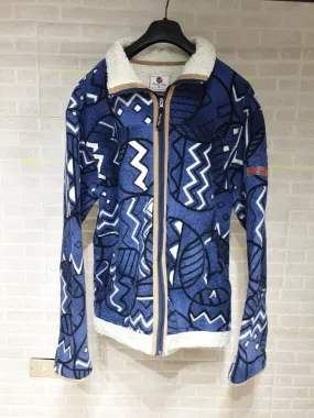 Patterned Fleece Jacket