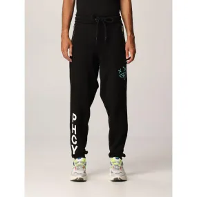 Pharmacy Industry Black Cotton Men Pants