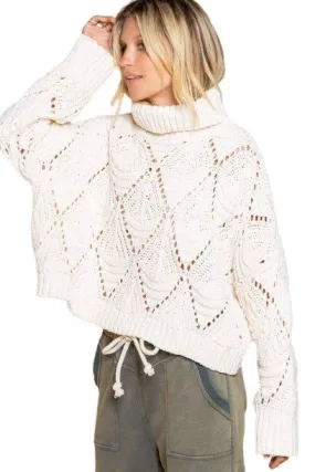 Pol Clothing - Cream Sweater