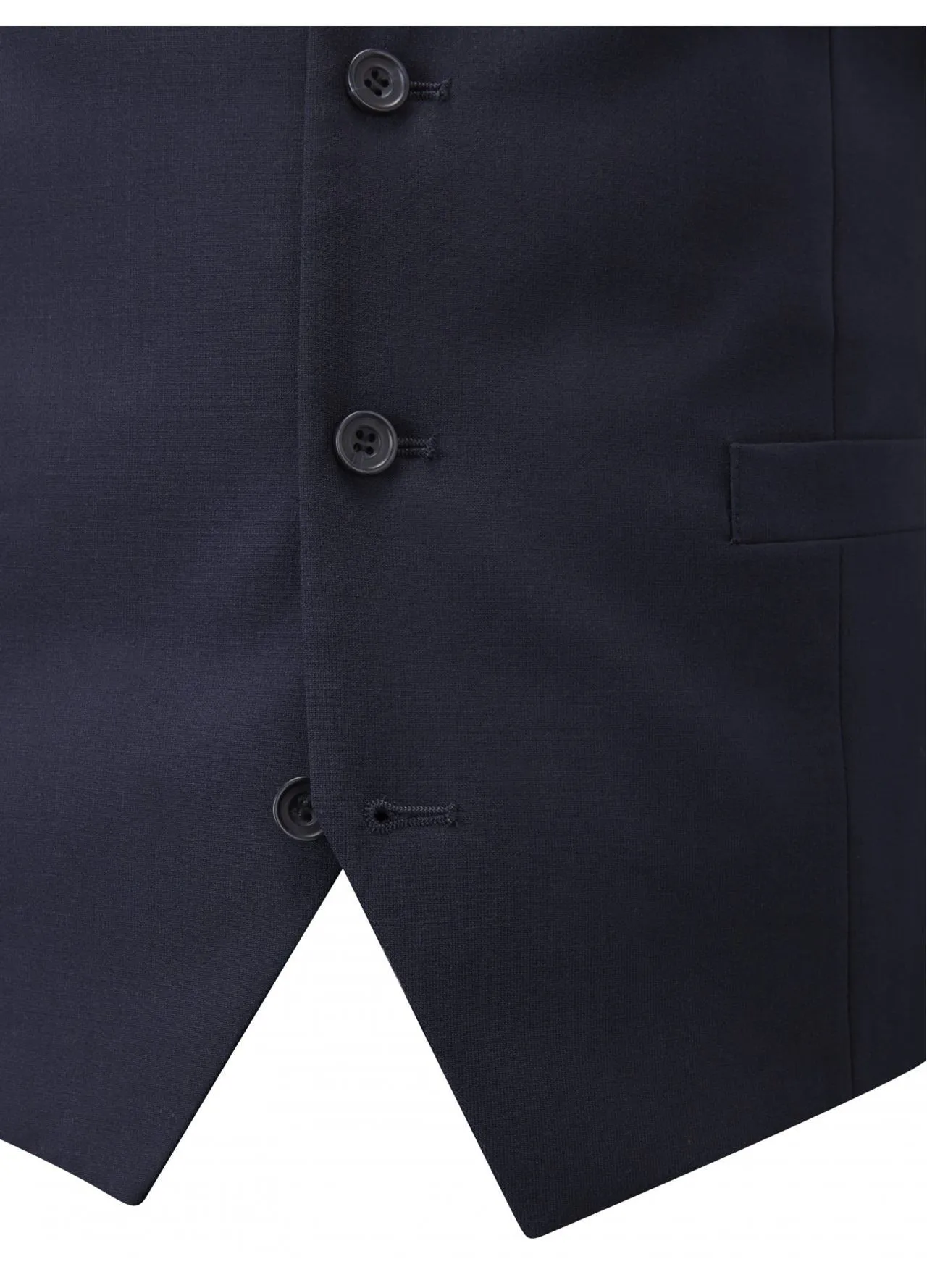 SKOPES Mens Wool Blen Formal Suit Waist Coat Navy (Darwin) Size 34 - 72