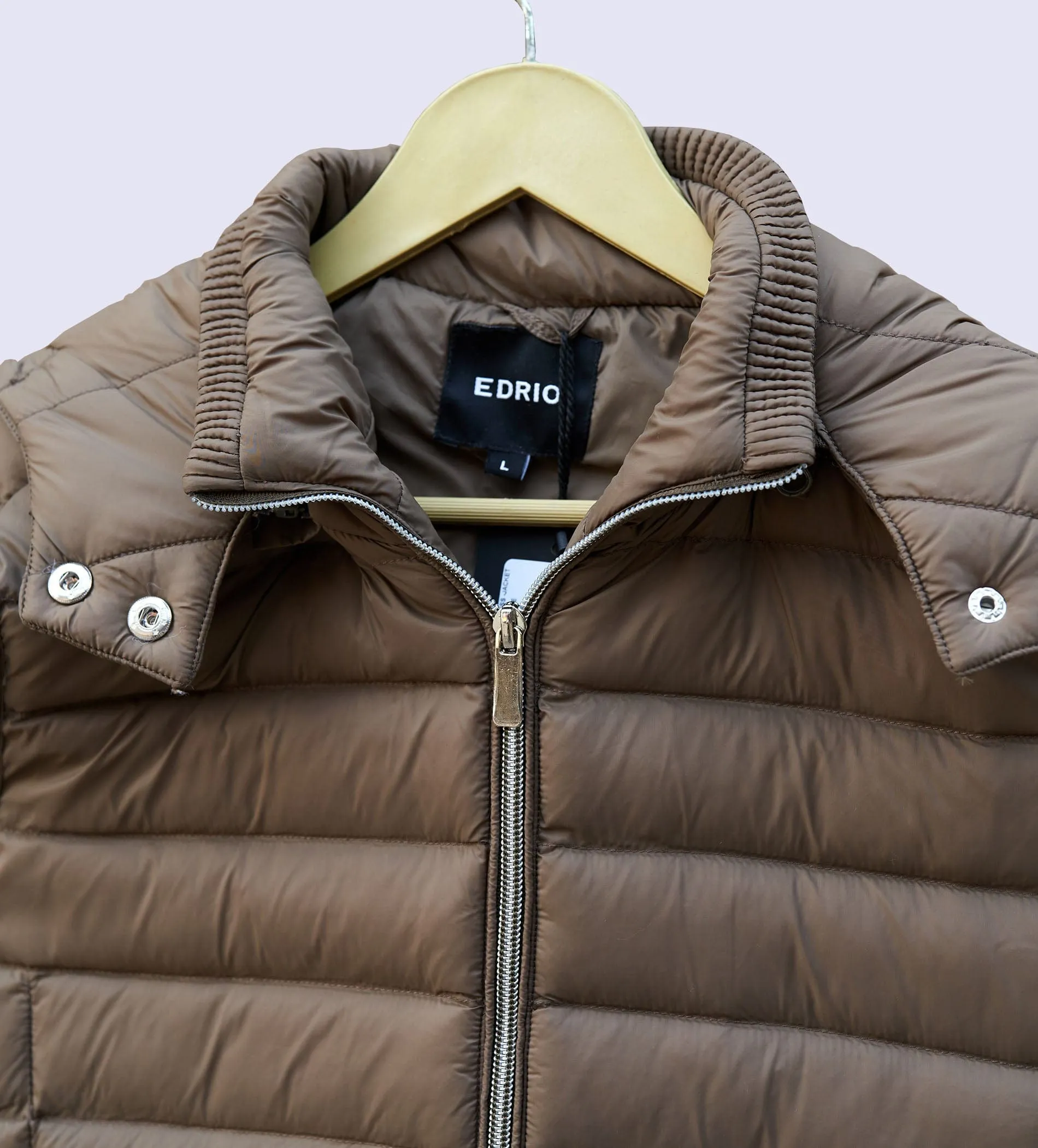 Sleek Sleeveless Mouse Down Puffer
