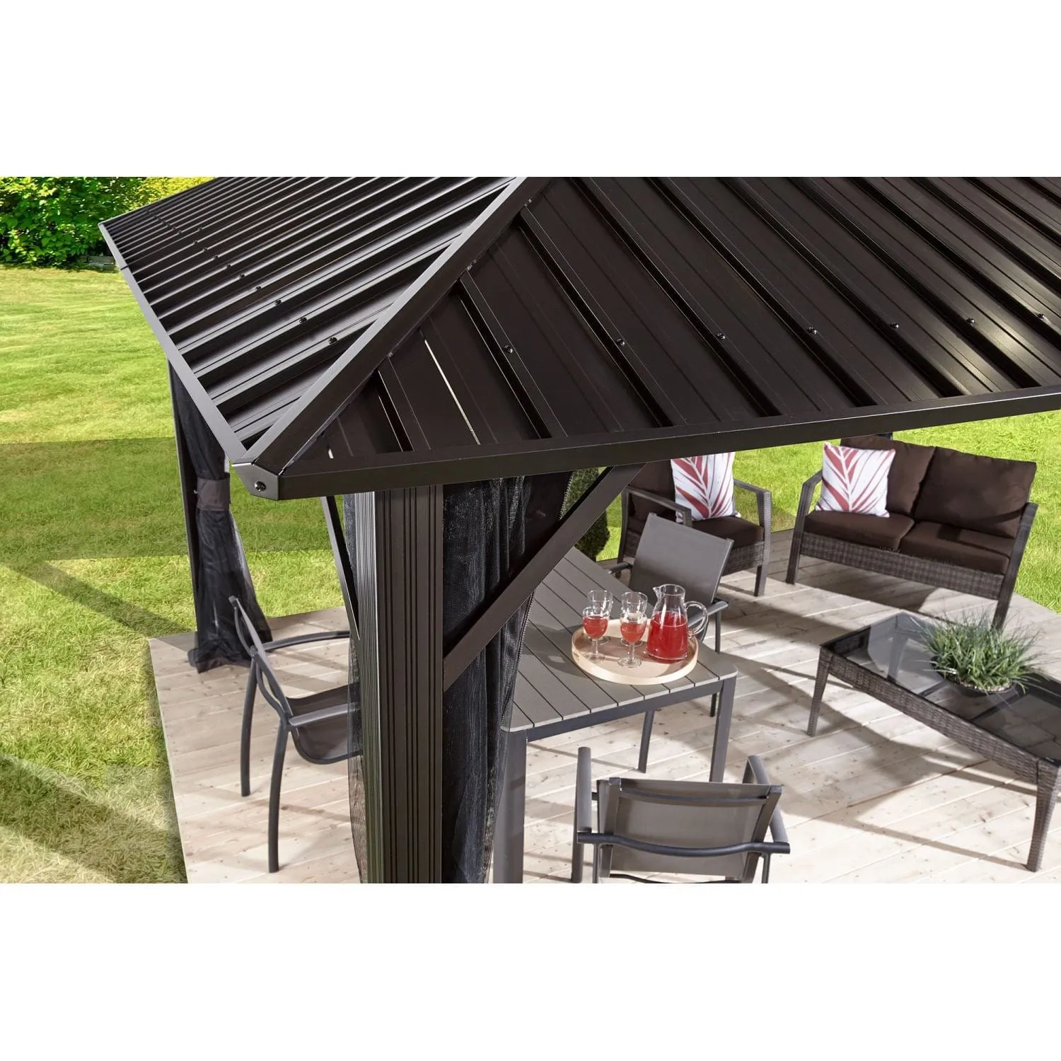 Sojag | Genova Hardtop Gazebo 10' x 10'