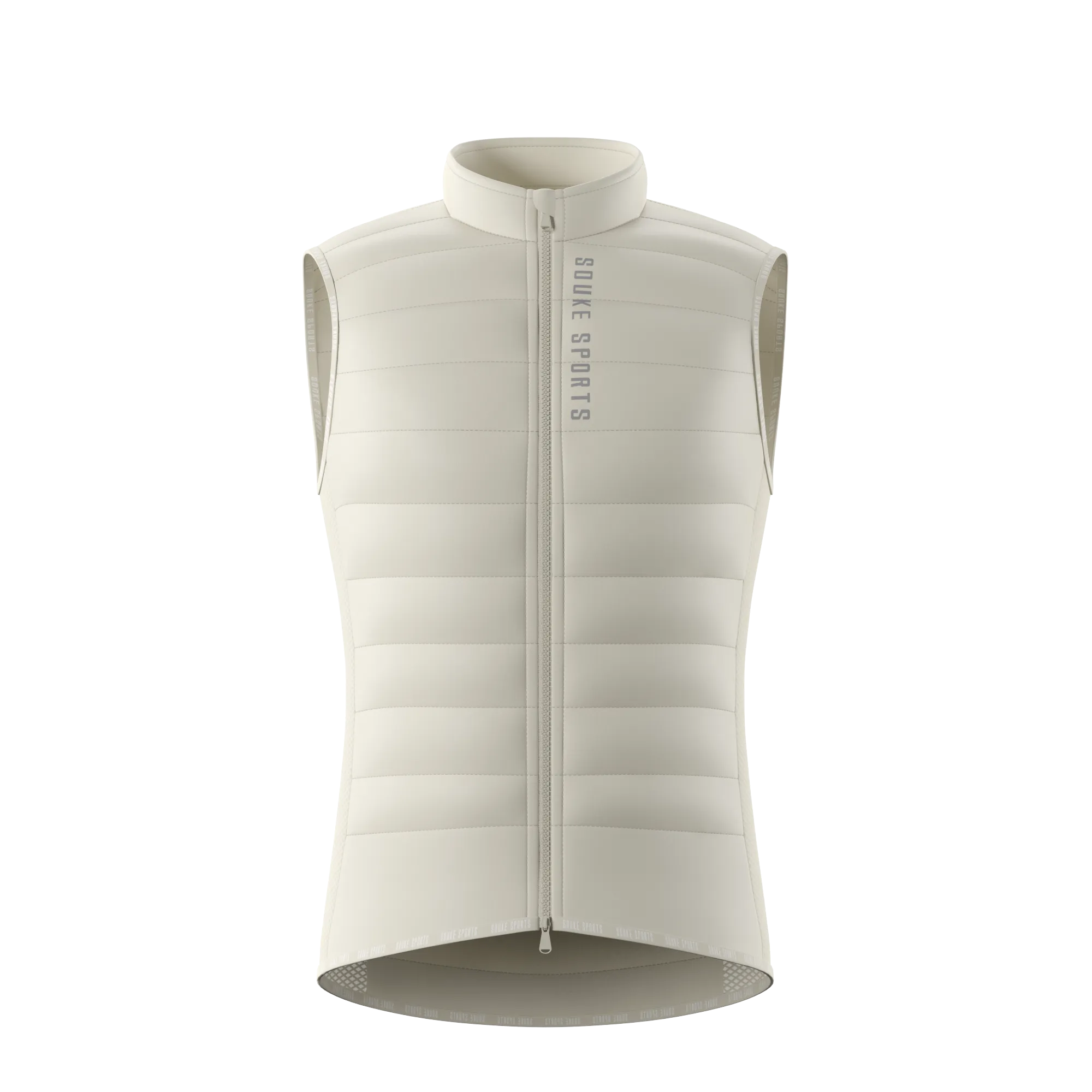 Souke-Sports Unisex Down Gilet CV2301-White