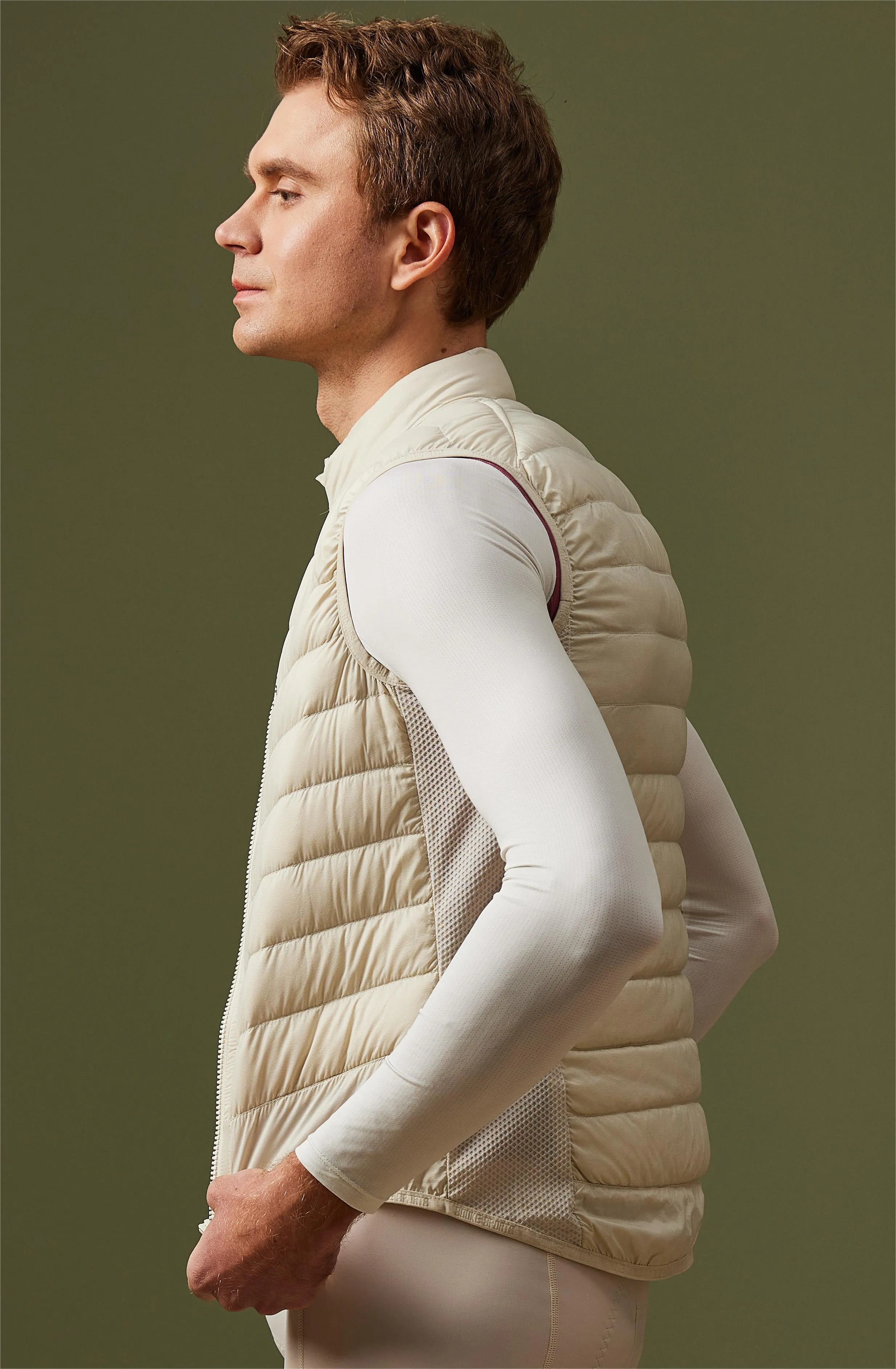 Souke-Sports Unisex Down Gilet CV2301-White