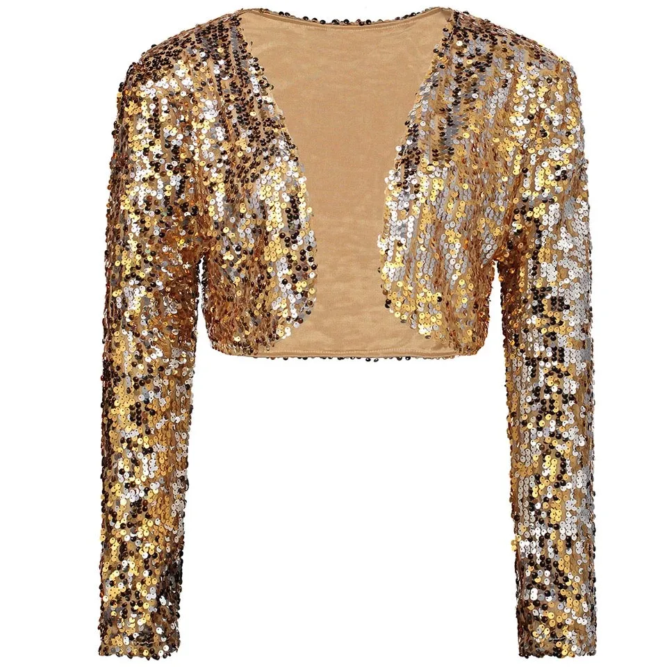 Sparkly Cropped Jacket