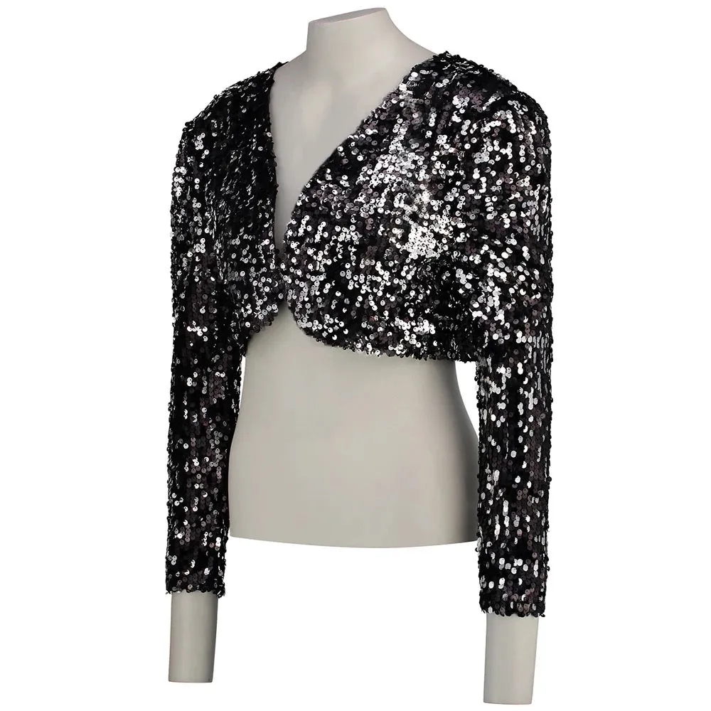 Sparkly Cropped Jacket