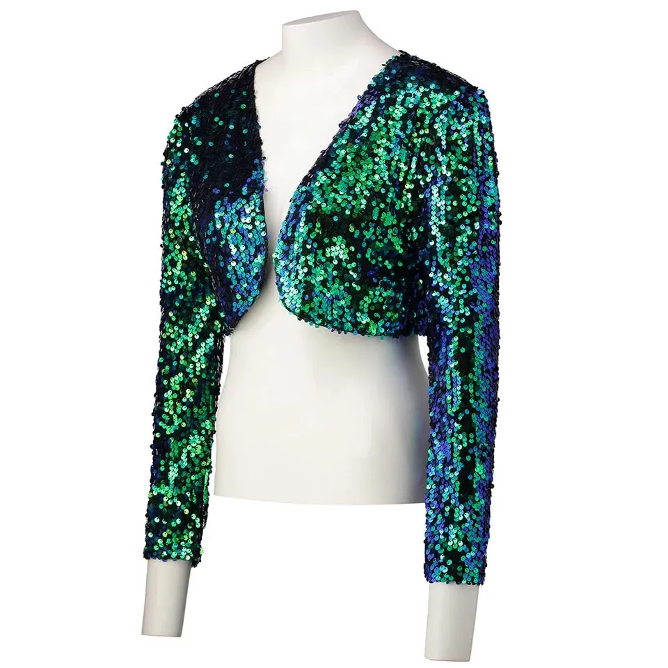 Sparkly Cropped Jacket