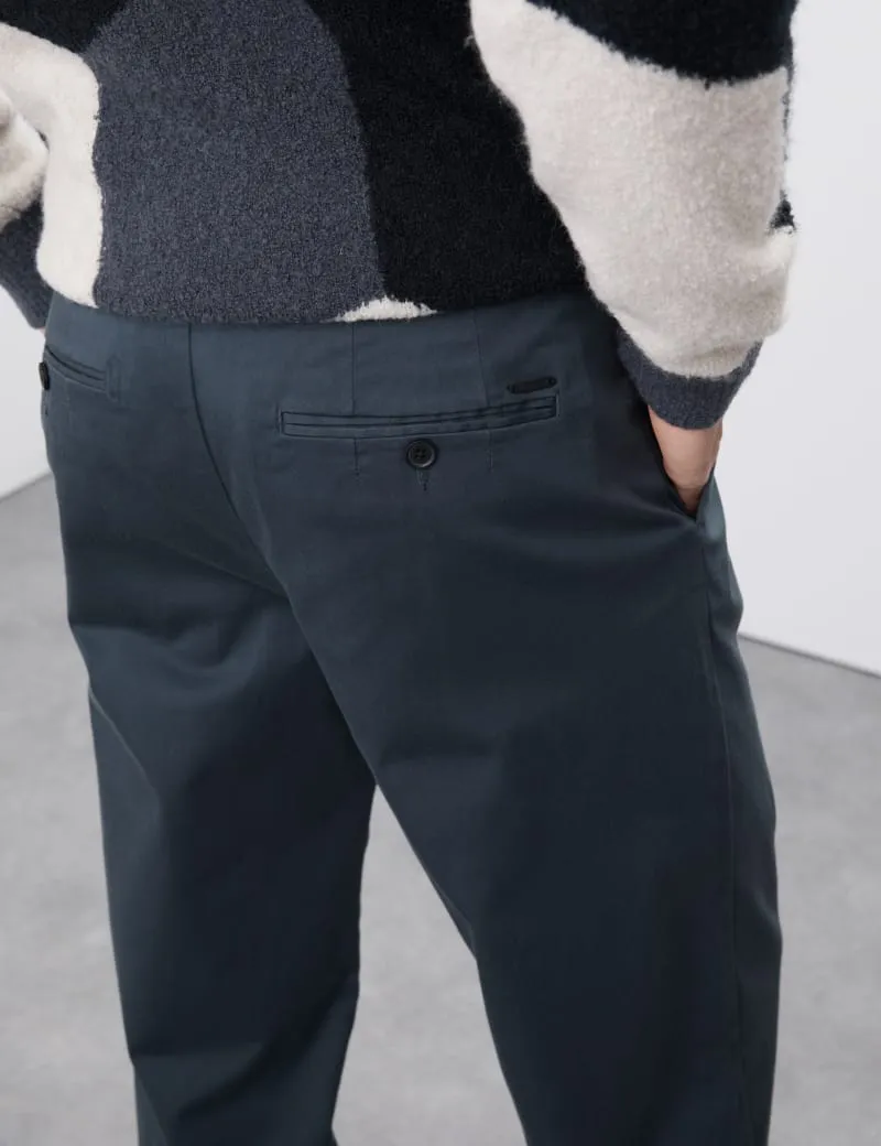 Tapered Fit Twin Pleat Chinos