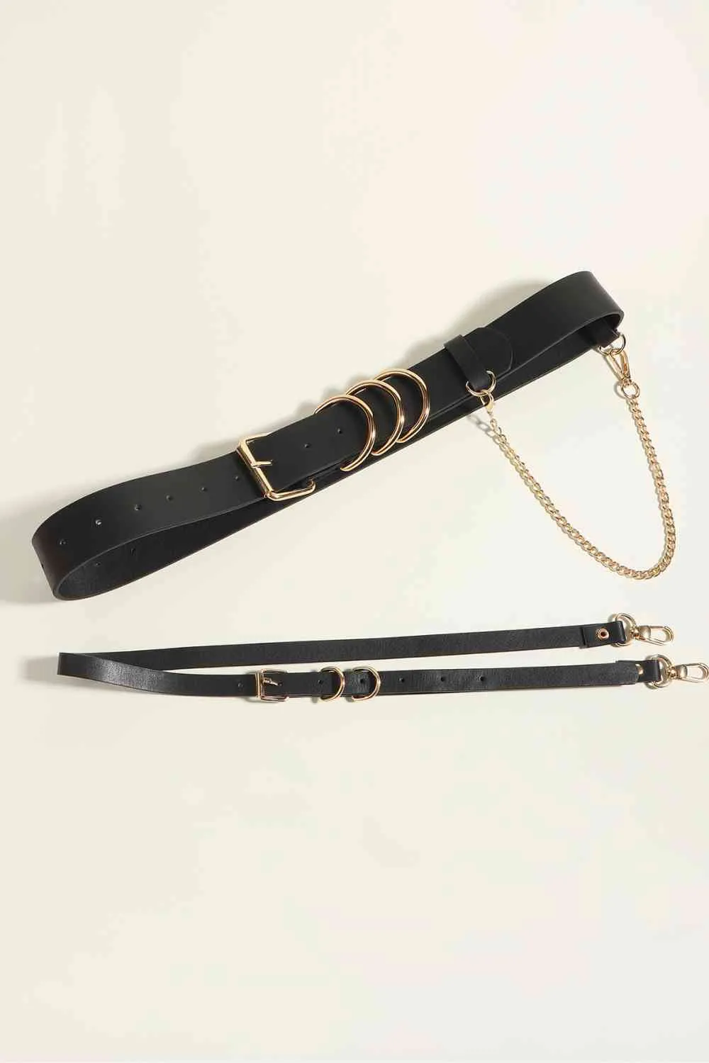 TEEK - Shoulder Strap Punk PU Belt