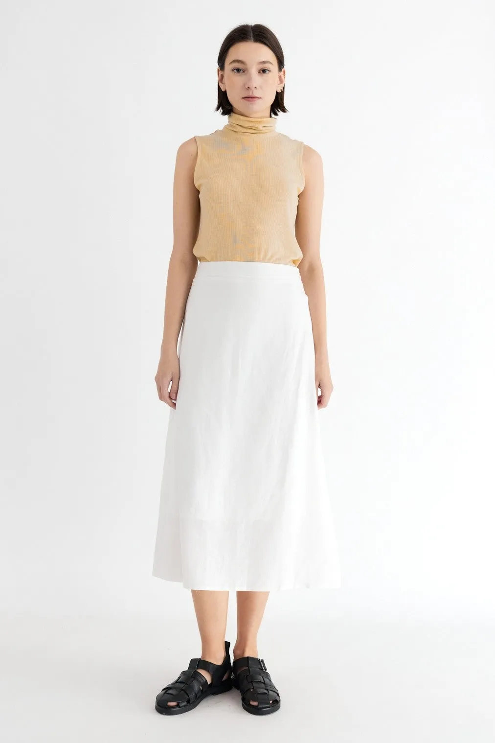 The Marian Sleeveless Turtleneck Top