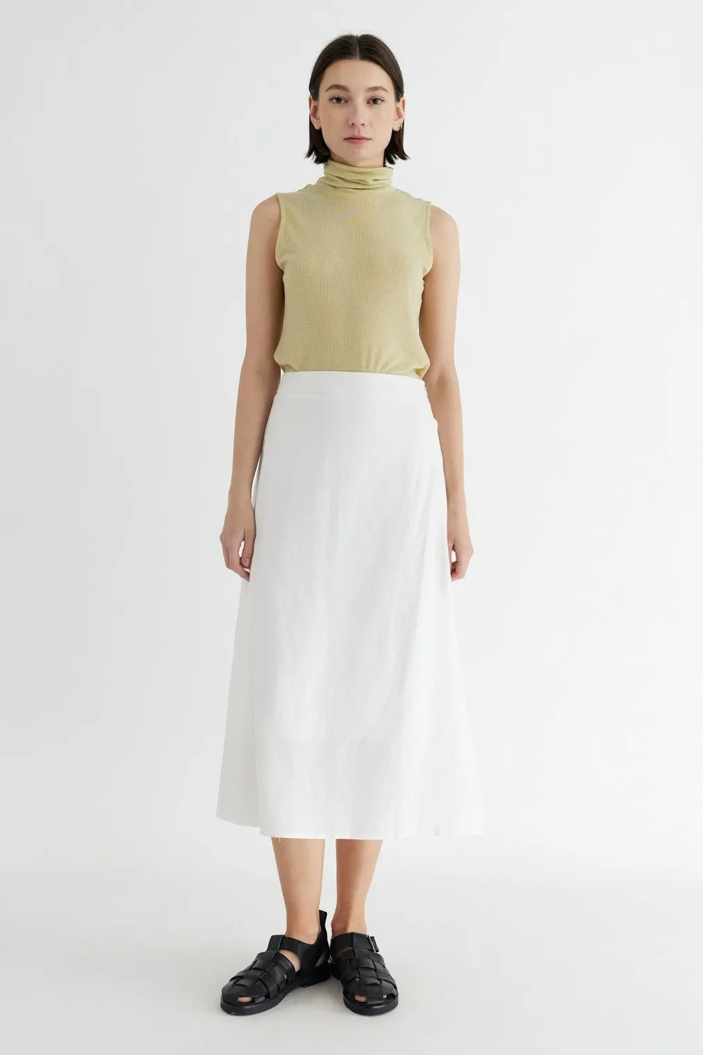 The Marian Sleeveless Turtleneck Top