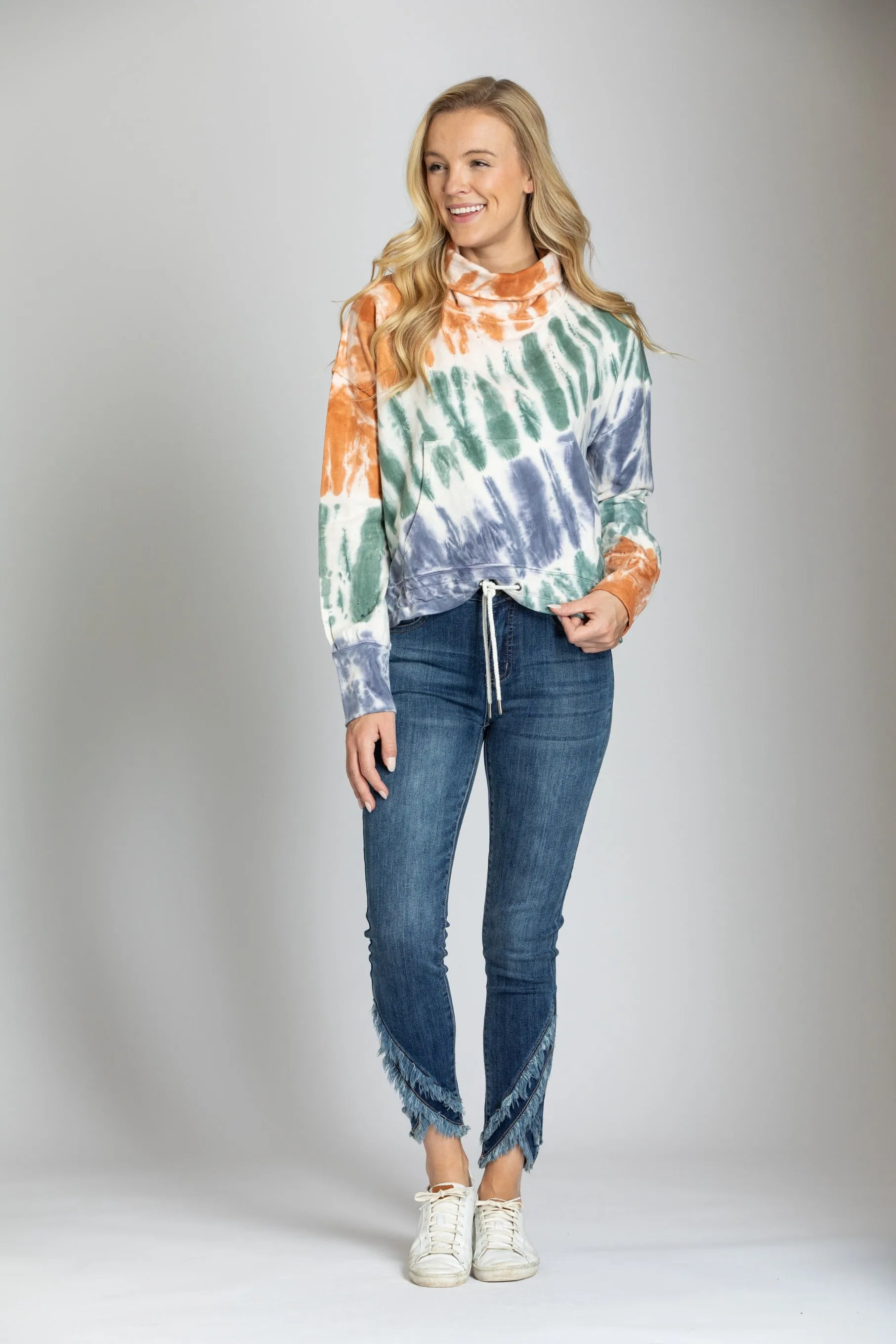 Tie-dye Pullover