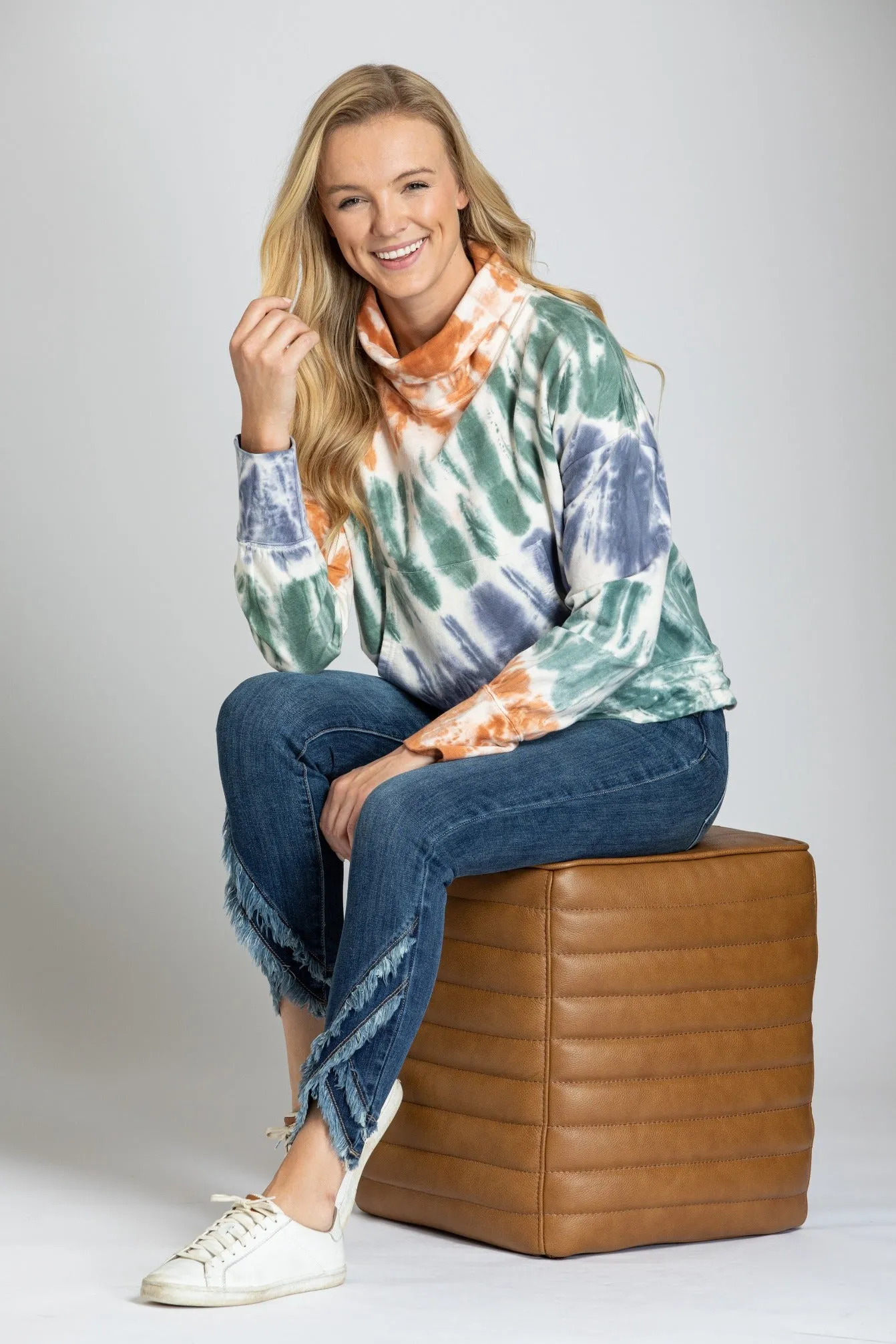 Tie-dye Pullover