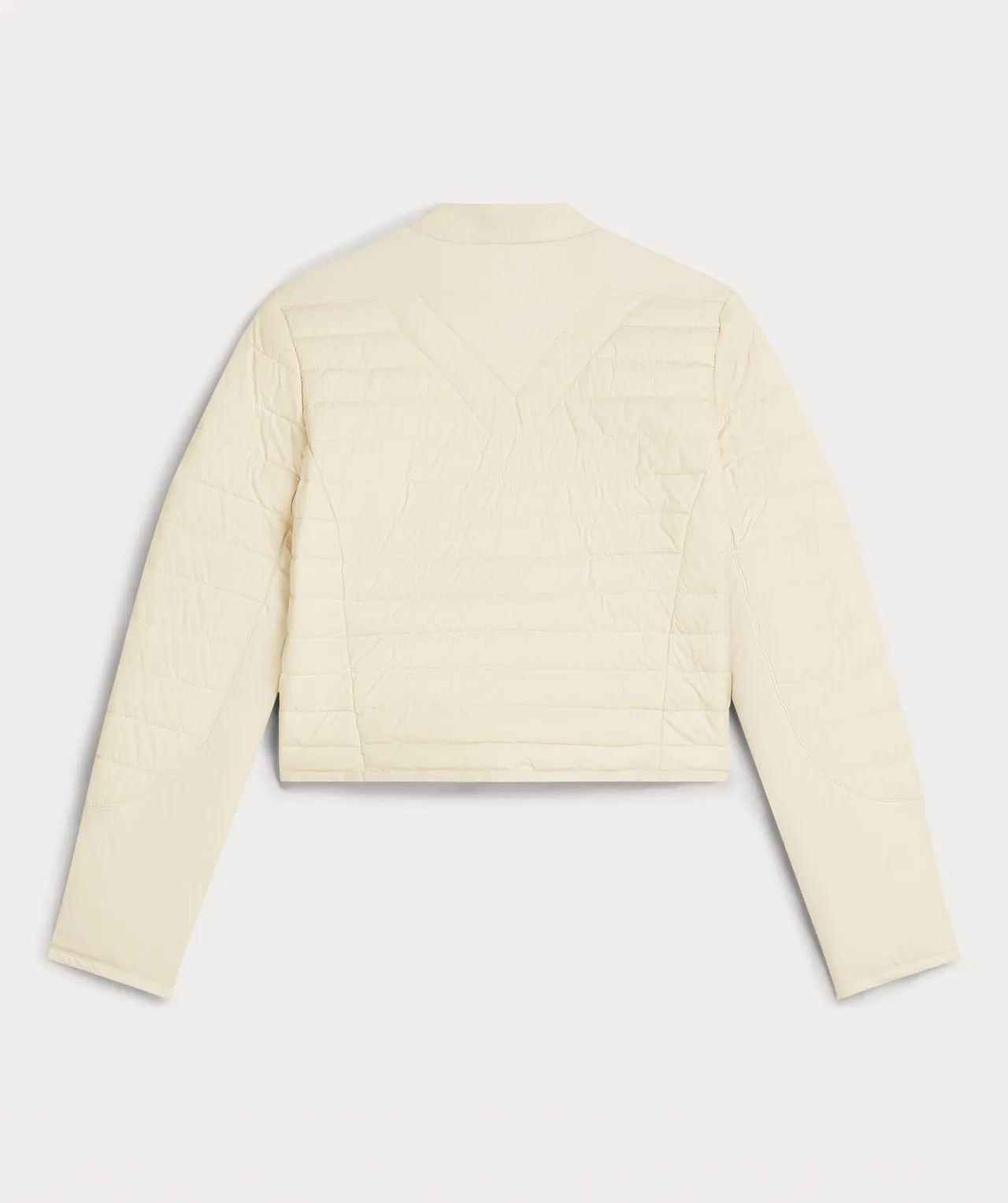 TOINI cropped fitted puffer jacket
