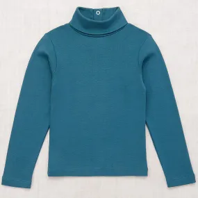 Turtleneck in Atlantic by Misha & Puff - Last One In Stock - 6 Years