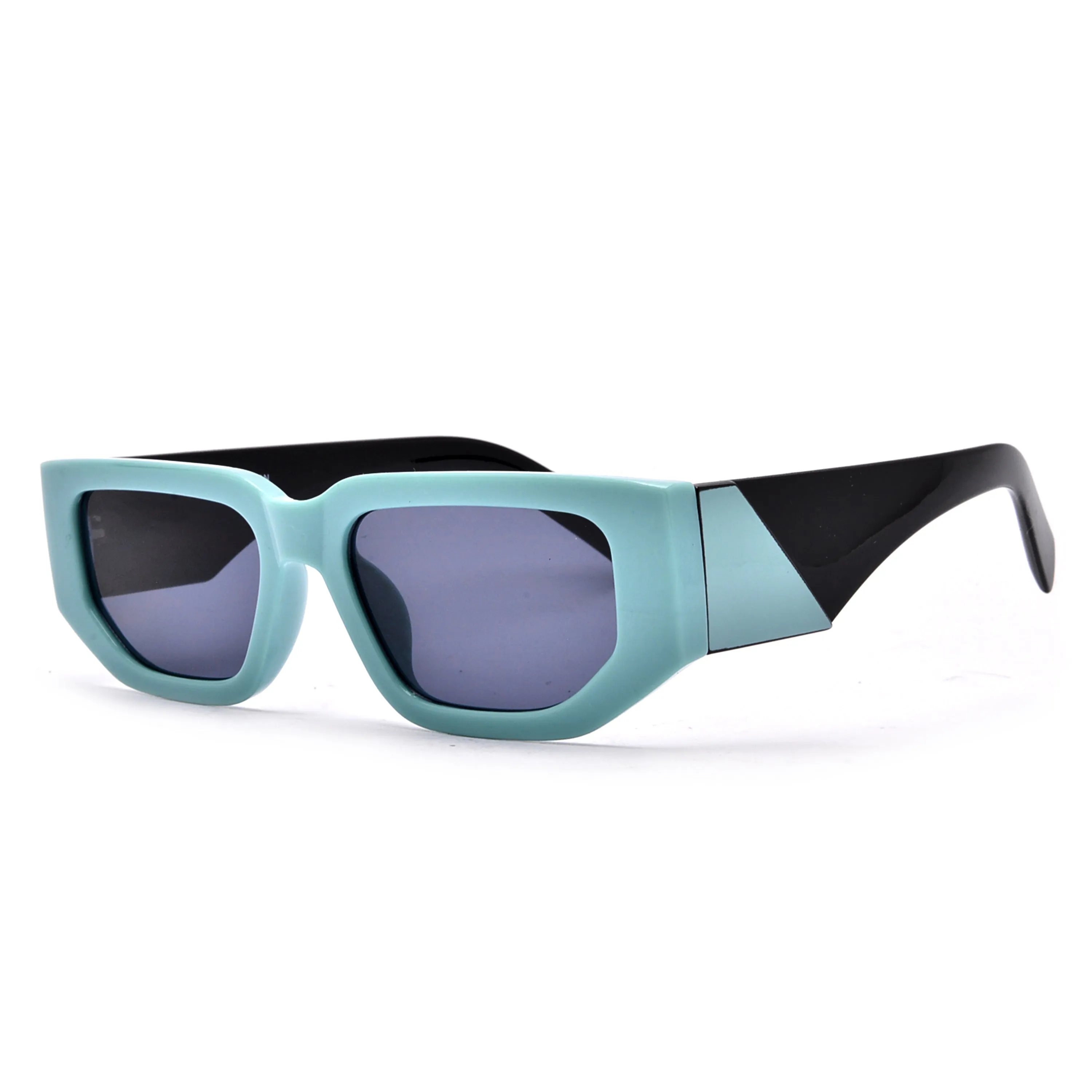 Two Tone Geometric Edgy Fashion Sunnies