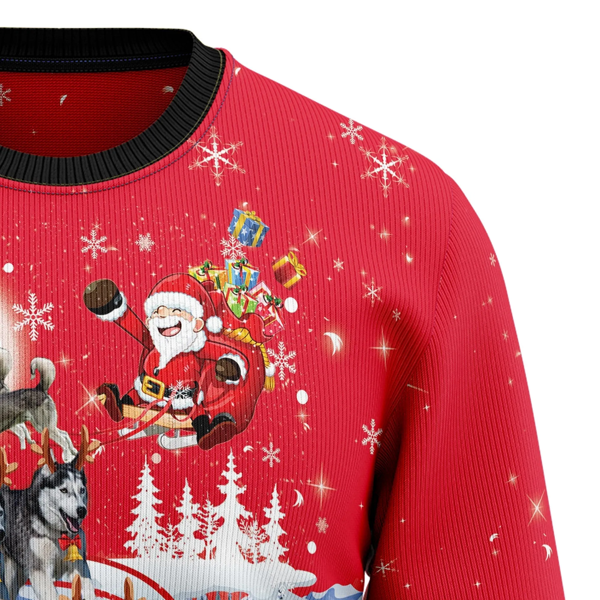 Ugly Christmas Sweater JulesRoche All-Over Print Warm Classic