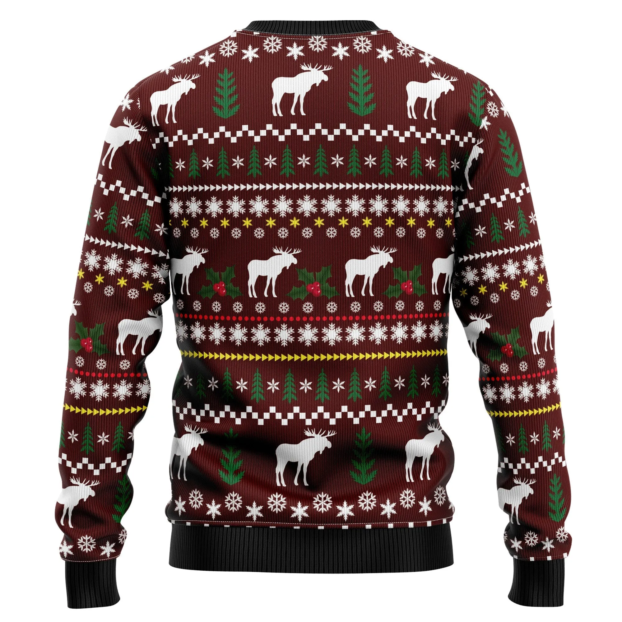 Ugly Christmas Sweater JulesRoche Warm All-Over-Print Pullover