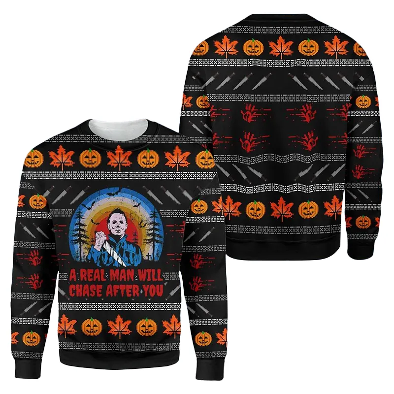 Ugly Sweater JulesRoche Cotton Blend Trendy Holiday Pullover