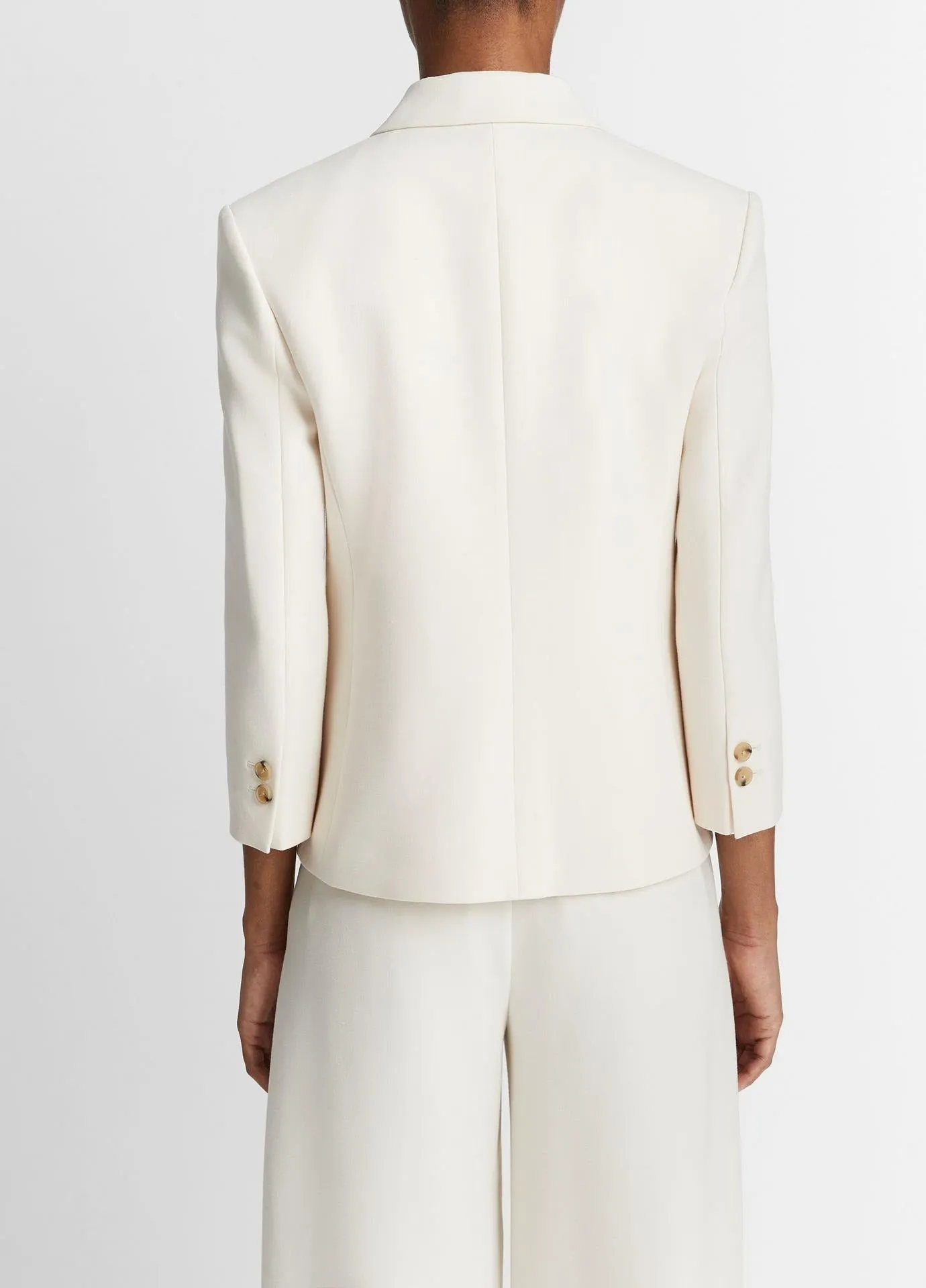 Vince Shrunken Blazer in Off-White