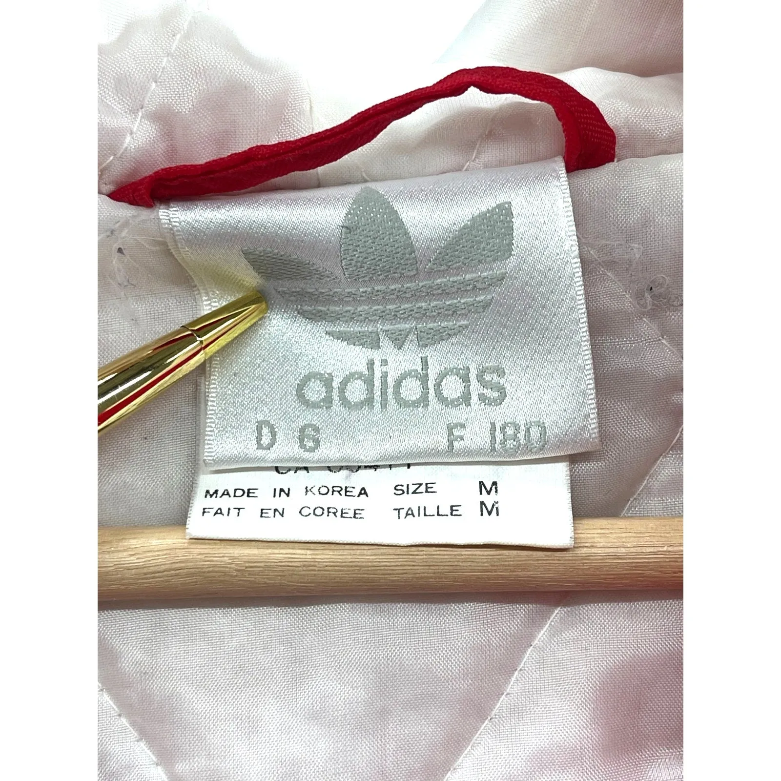 Vintage 2000's Adidas Webster Soccer Association Athletic Zip Up Jacket