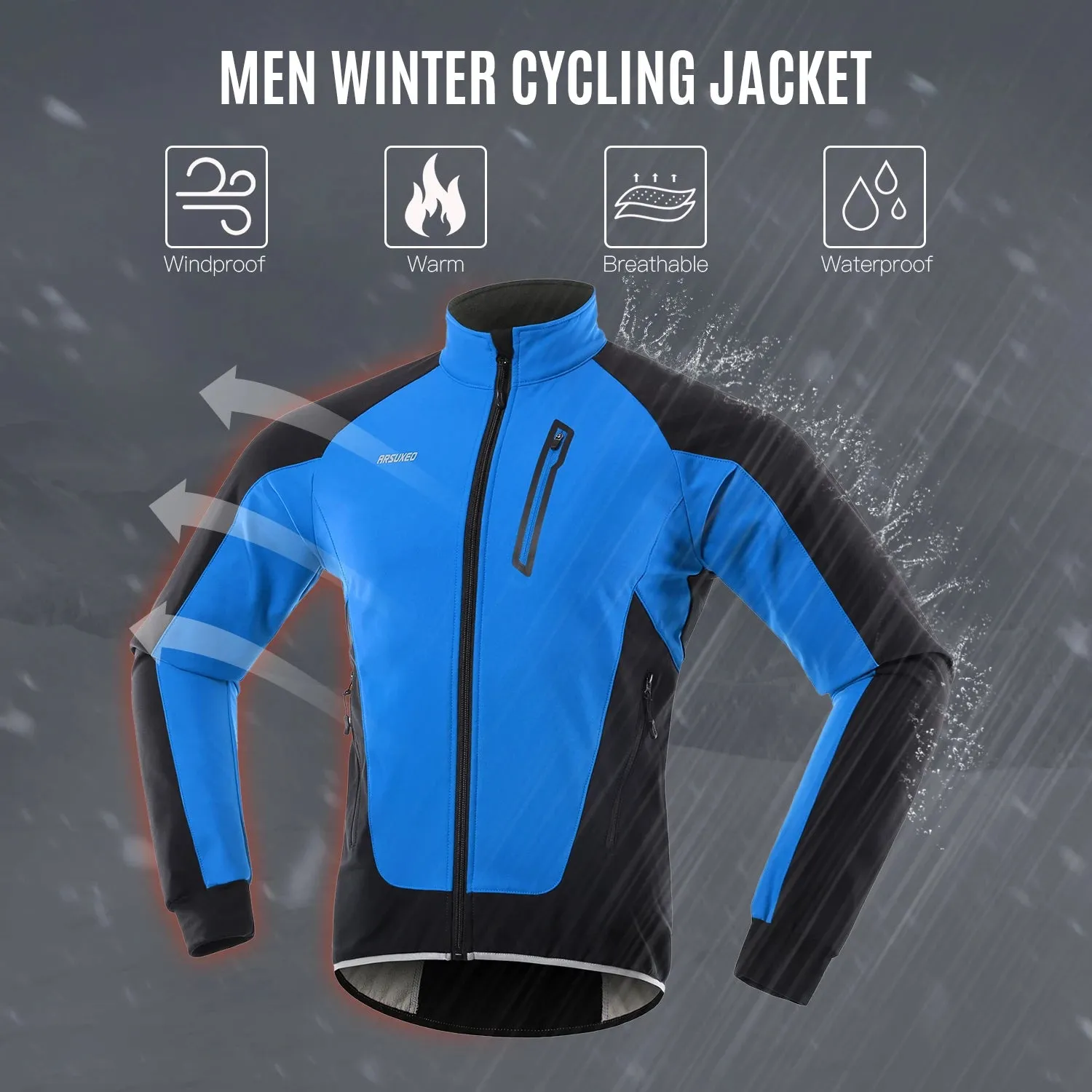 Waterproof Windproof Thermal Fleece Jacket