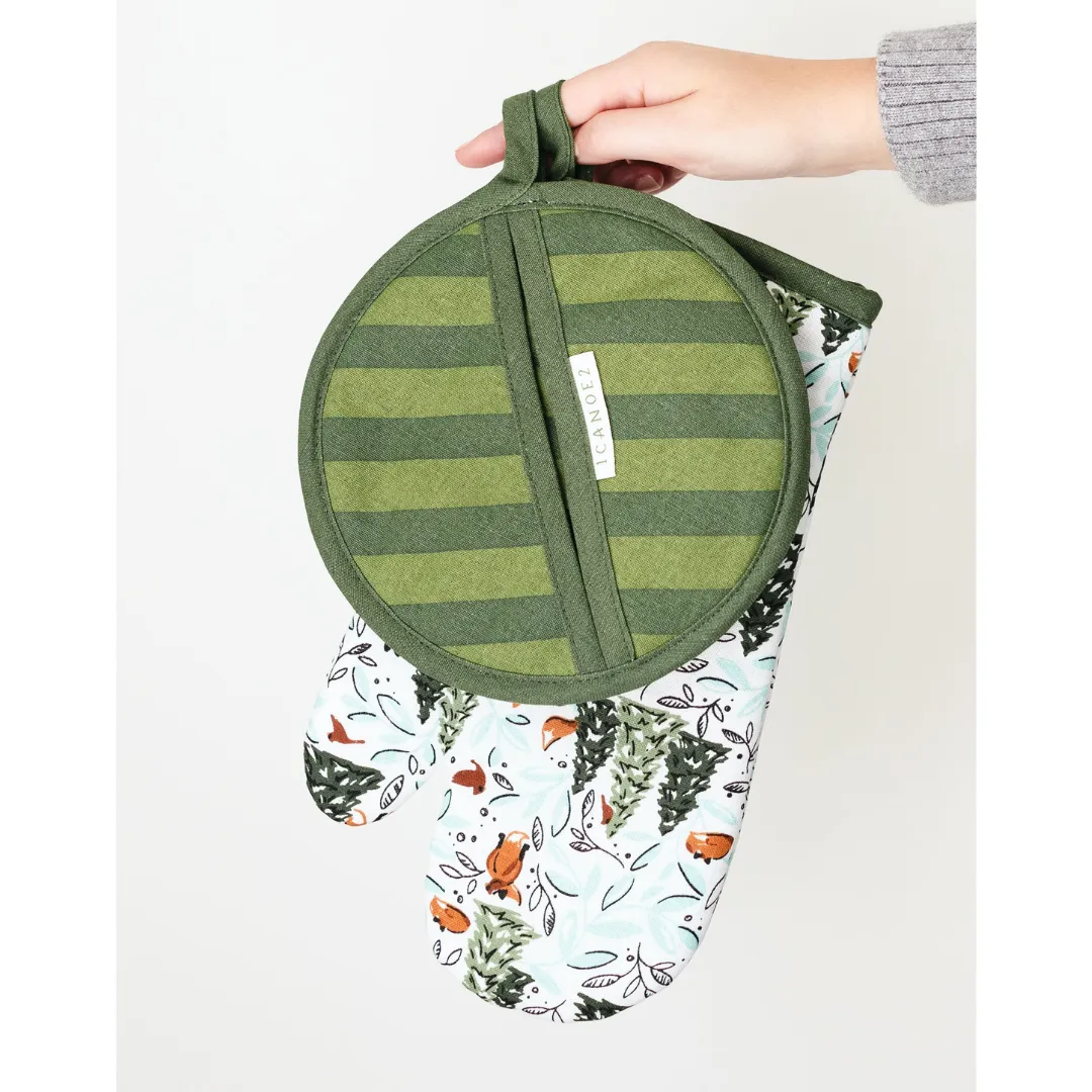 Winter Fox Pot Holder Set by 1Canoe2