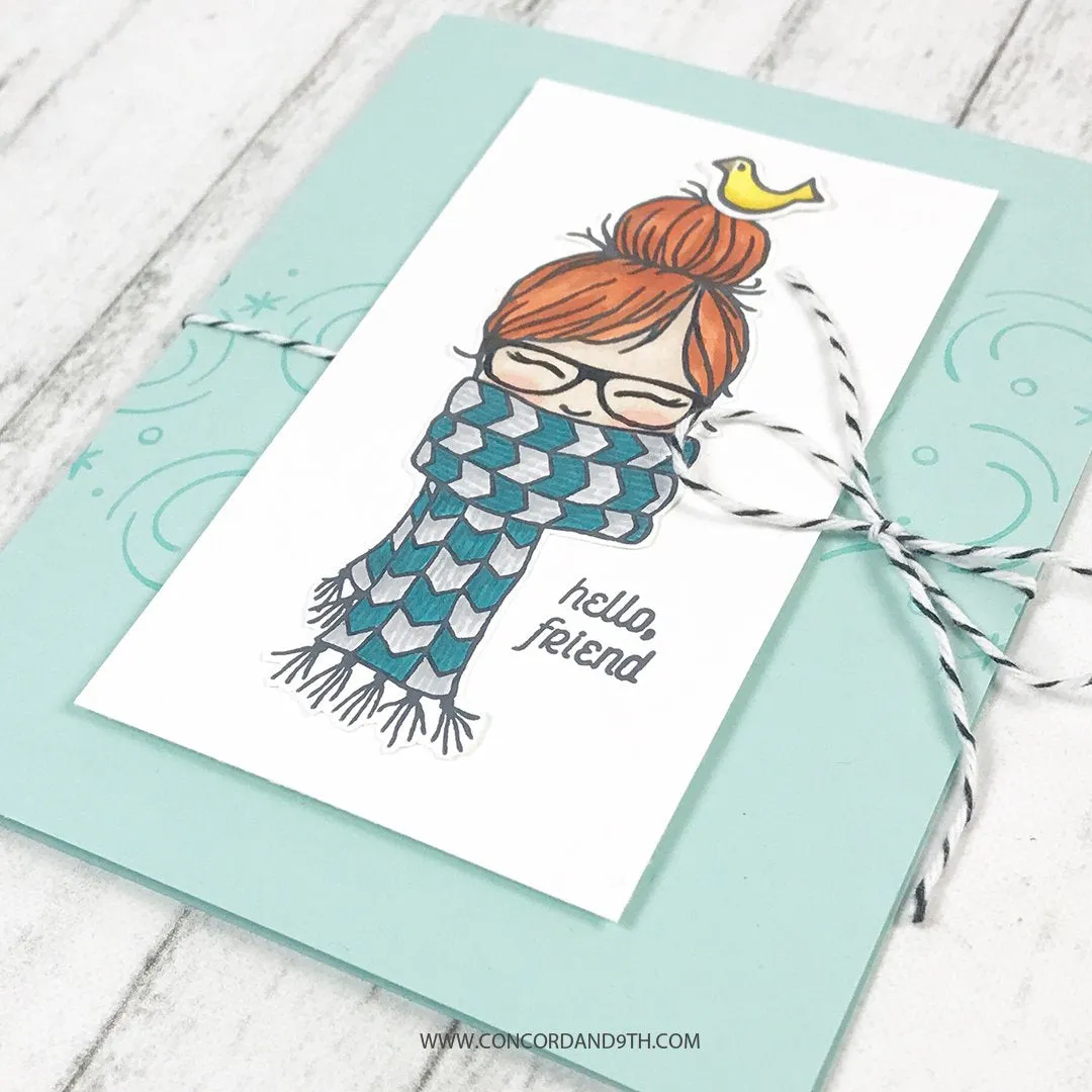 Winter Wear Stamp Set