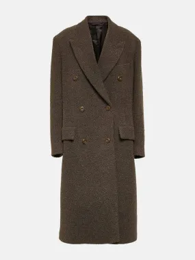 Wool-blend coat